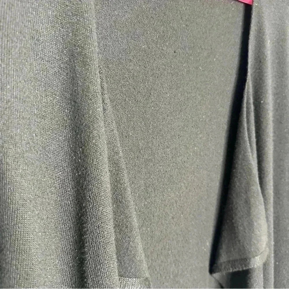 Reitmans Cardigan Flowy Black Size 1X - Picture 14 of 16
